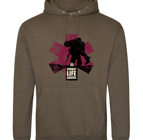 Combat Life Savers I. - pánská mikina s kapucou