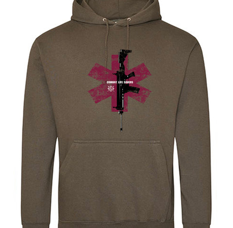 Combat Life Savers II. - pánská mikina s kapucou