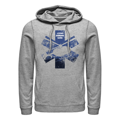 Letecká záchranná služba - sokol - pánská mikina s kapucou - Forces.Design